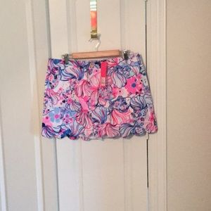 Colorful Lilly Pulitzer Colette skort.